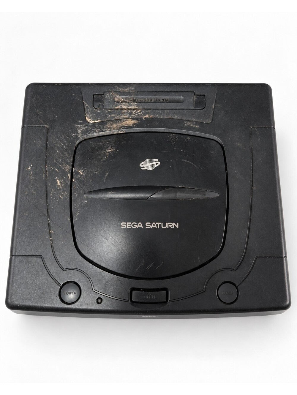 SEGA Saturn MK-80000A Black Console Only Untested AS-IS Parts Repair NTSC-U